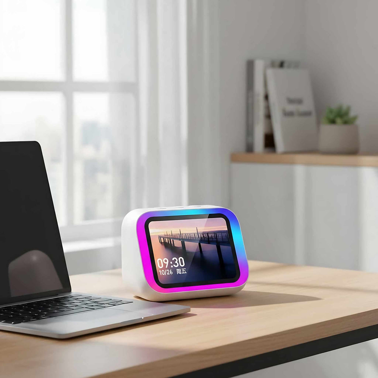 TF26 pro Smart Display Bluetooth Spekar - White - 9007002069