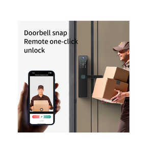 تويا قفل واي فاي مع كاميرا FY16 – أسود