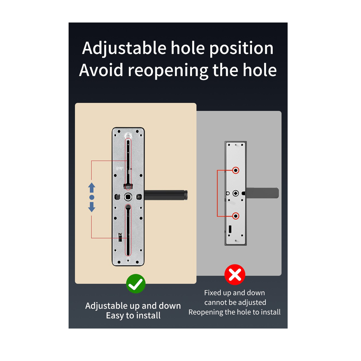 تويا قفل واي فاي مع كاميرا FY16 – أسود