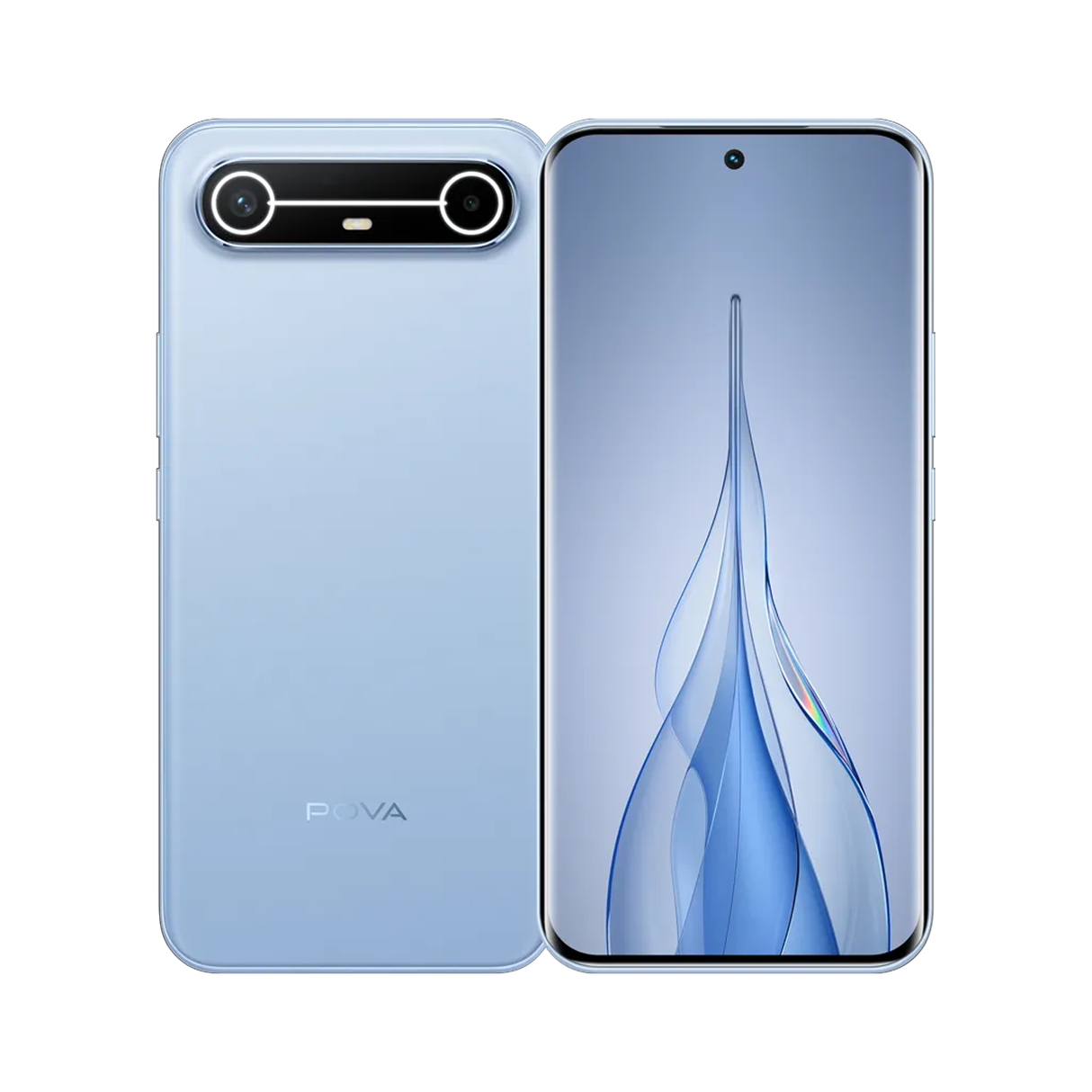 Tecno POVA Slim 5G - 8GB - 256GB - Mobile Phone - Sky Blue