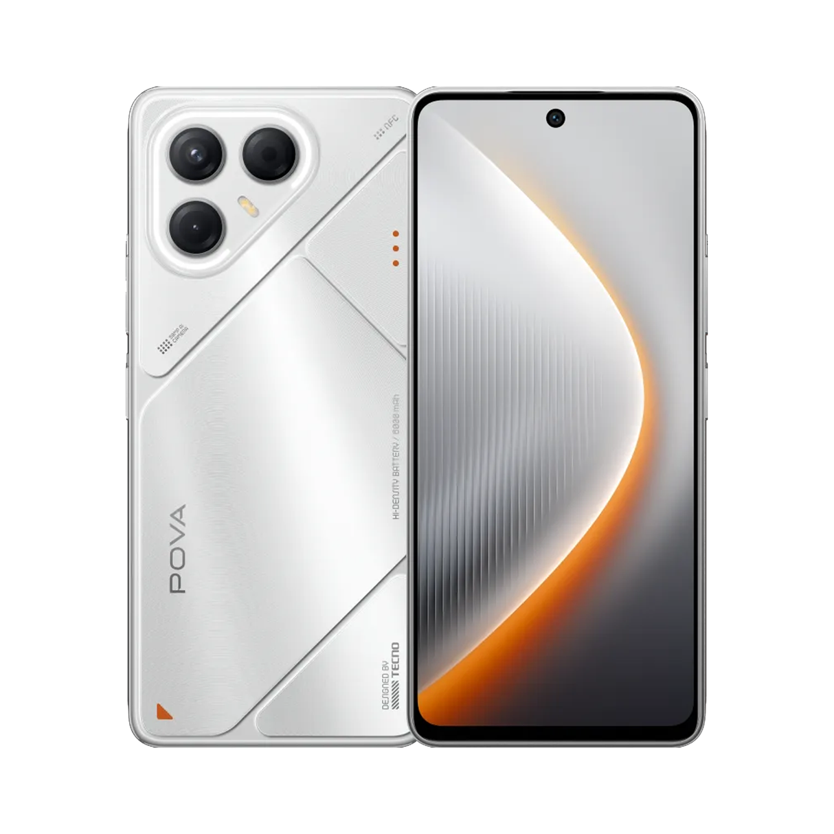 Tecno POVA 7 - 5G - 8GB - 256GB - Mobile Phone - Magic Silver