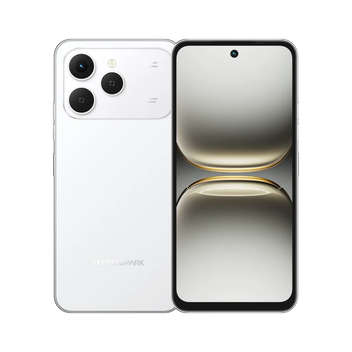 تيكنو سبارك 40 – 4 جي – 8+256 جيجابايت – موبايل – أبيض فيل