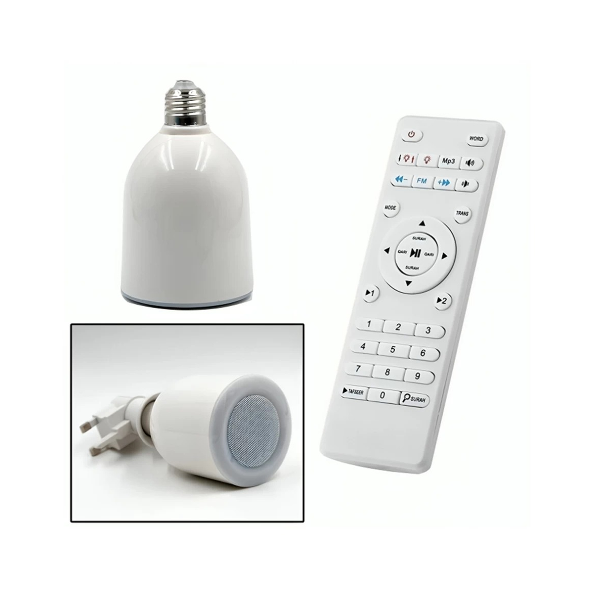 Holy Quran LED Lamp with Speaker