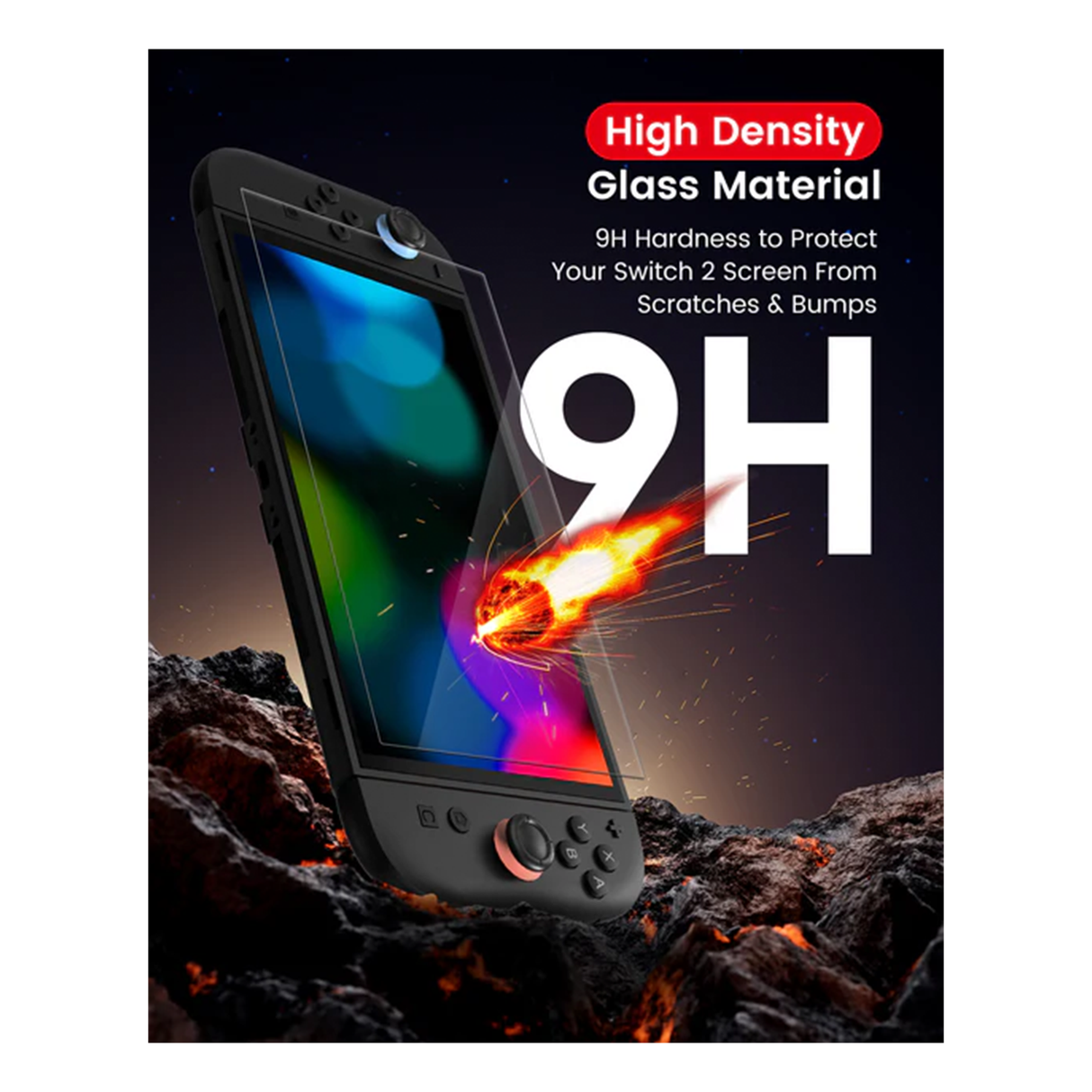 Transnovo Anti-Blue Light Screen Protector (2-Pack) with Installation Tool