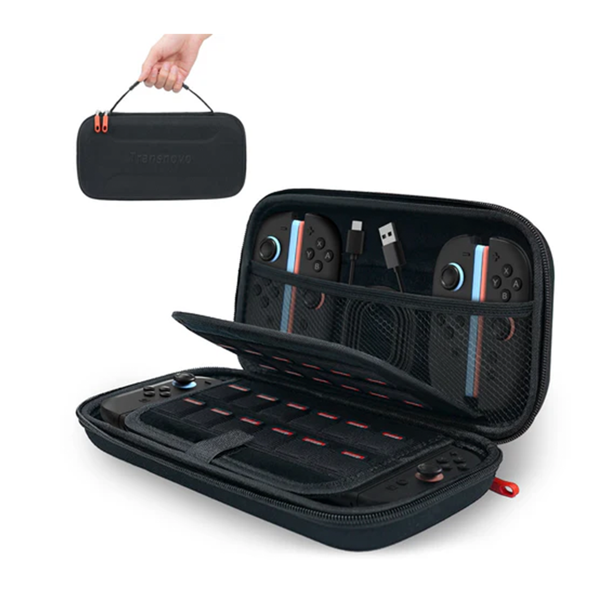 Transnovo Protective Hard Portable Travel Carry Case for Nintendo Switch 2