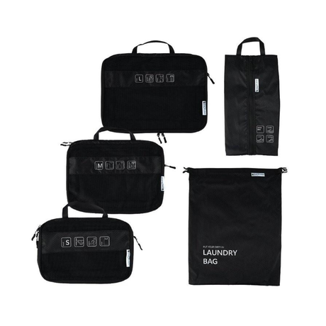 ترافليست 5 قطع مكعبات تعبئة حقائب السفر