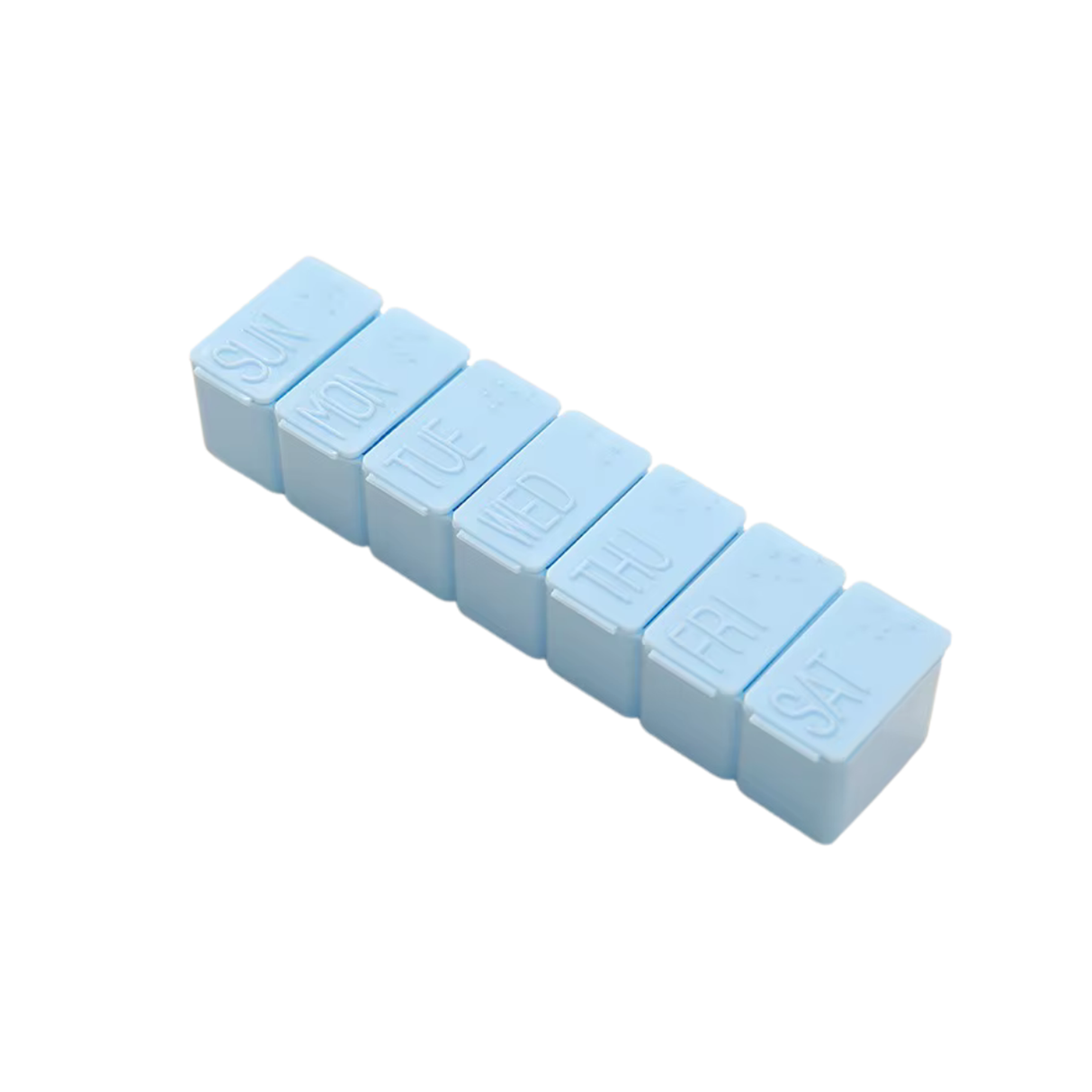 7 Day Pill Case With 7 Compartments