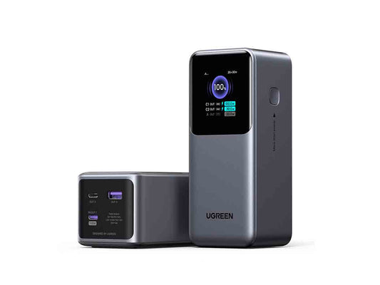 UGREEN 20000mAh 130W Fast Charging Power Bank - Gray