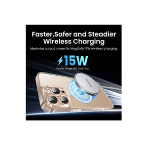 UGREEN Classy Clear Magnetic Protective Case for iPhone 16 Pro Max (Clear) - Zayoom