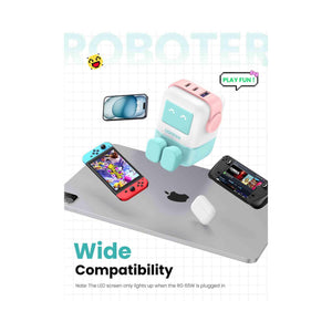 UGREEN Nexode 65W - 3-Port GaN Fast Charger - Pink Blue - Zayoom