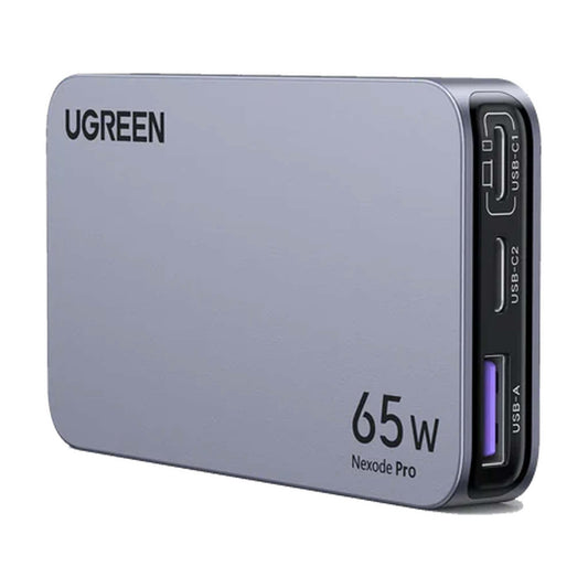 UGREEN Nexode Pro - 3Port GaN Ultra -Slim Fast Charger - 65W