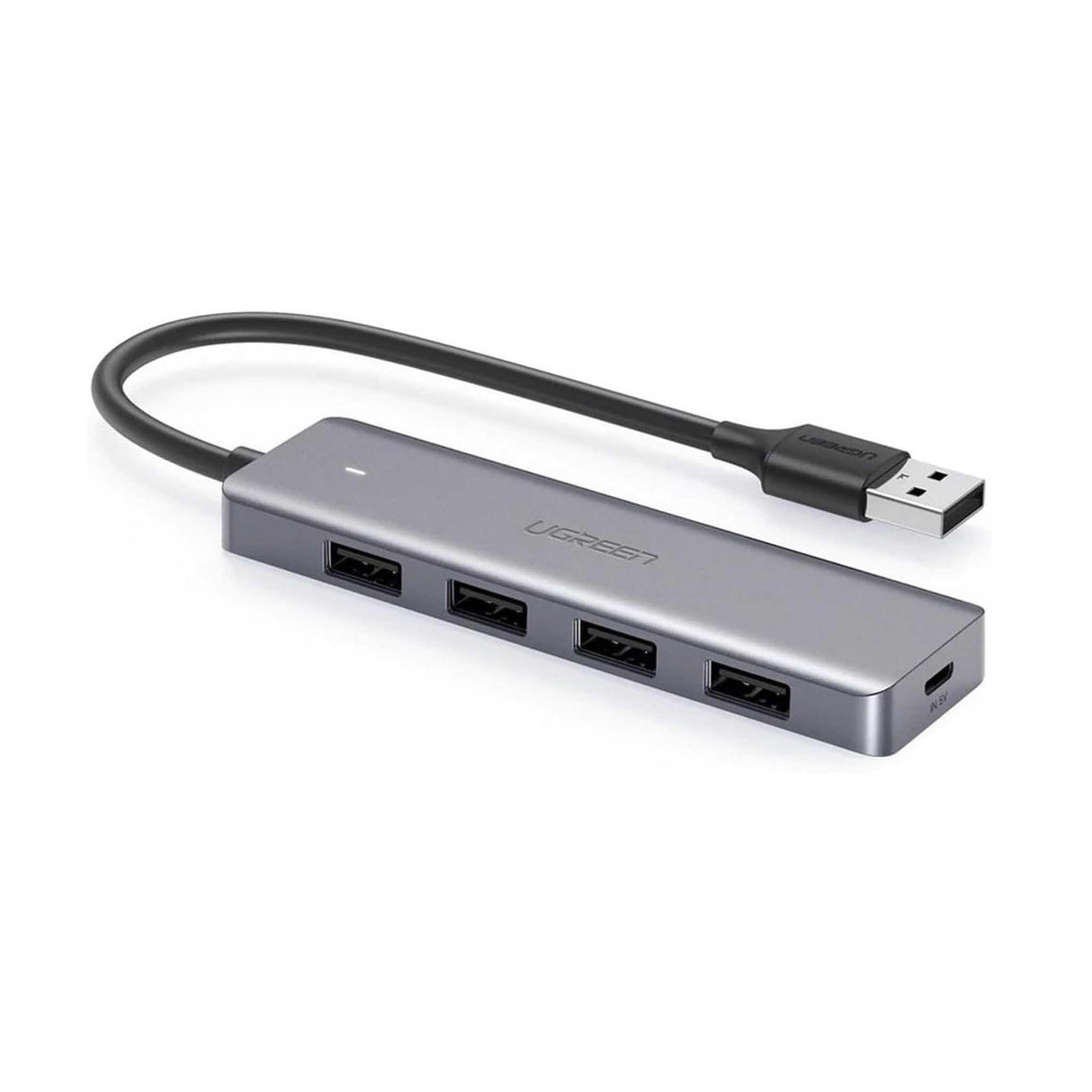 UGREEN Ultra Slim 4 - Port USB 3 Hub with - 5Gbps - Data Transfer & Power Port - Zayoom