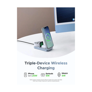 UGREEN 25W 3-In-1 Magnetic Wireless Charger