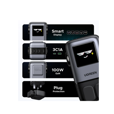 UGREEN Uno 100W 4-Port GaN Fast Charger UK