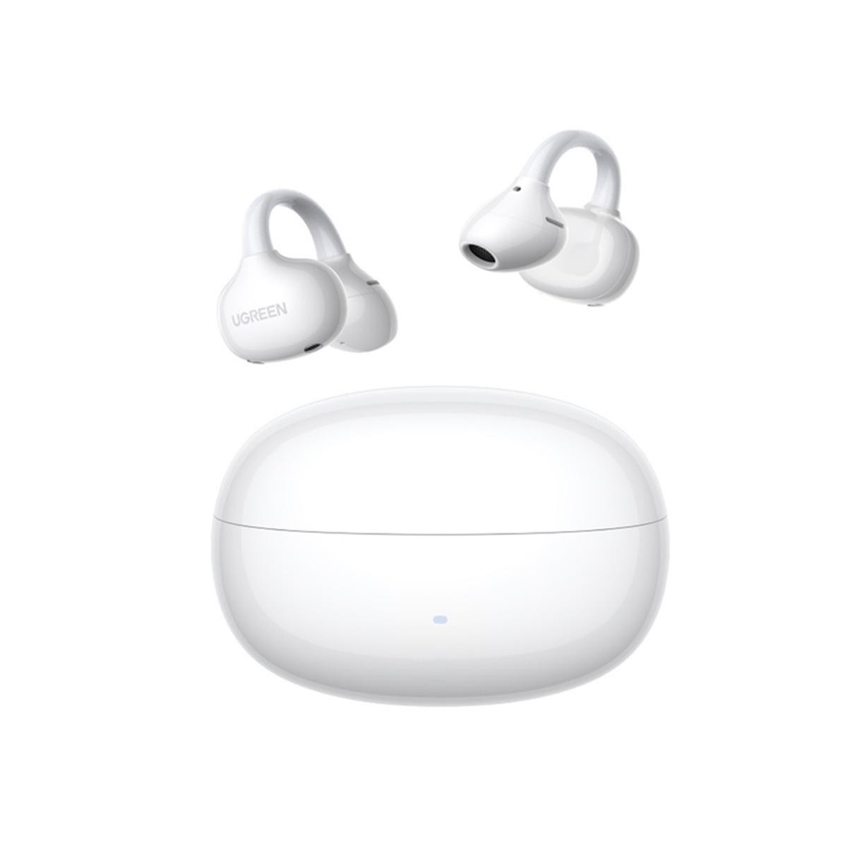 UGREEN Clipbuds Pro Open-Ear Wireless ANC Earbuds - White