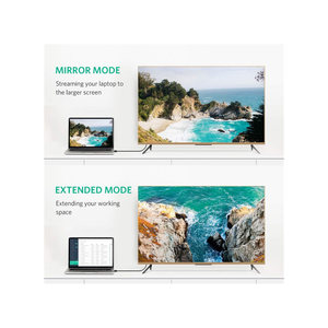 UGREEN Display Port 1.4 Male to Male Case Braided Cable - 3m