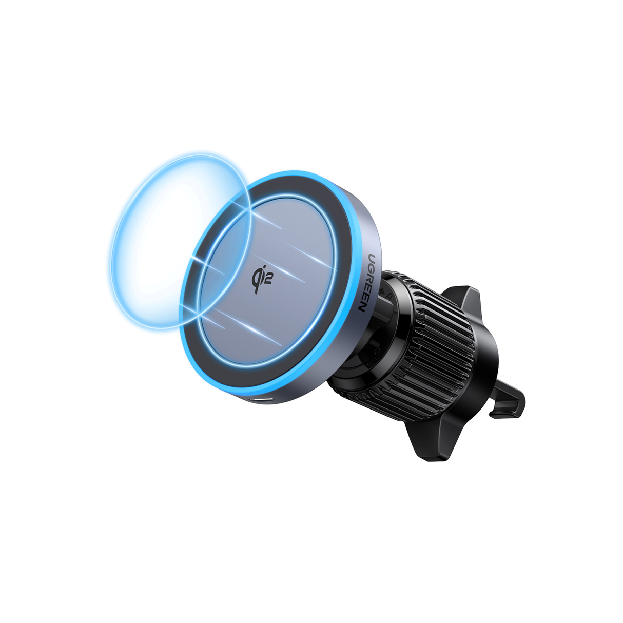 يوجرين شاحن سيارة لاسلكي مغناطيسي بقوة 15 واط