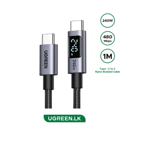 UGREEN USB-C to USB-C PD Fast Charging Cable 240W Max - 1m