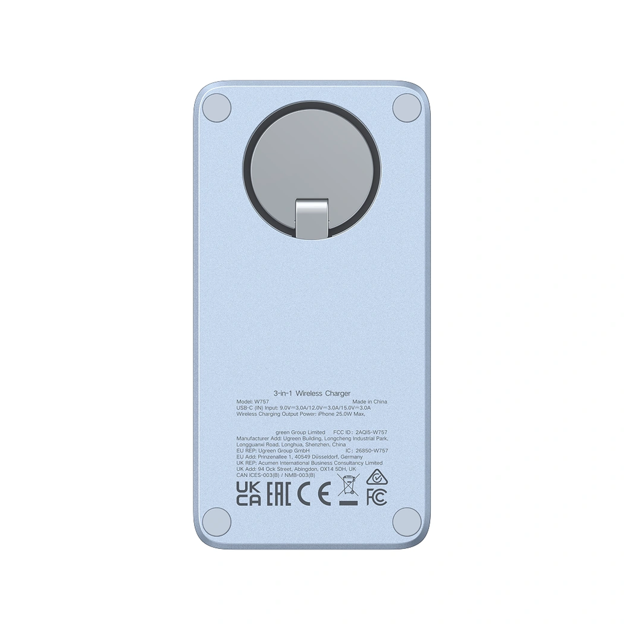 UGREEN 25W 3-In-1 Magnetic Wireless Charger