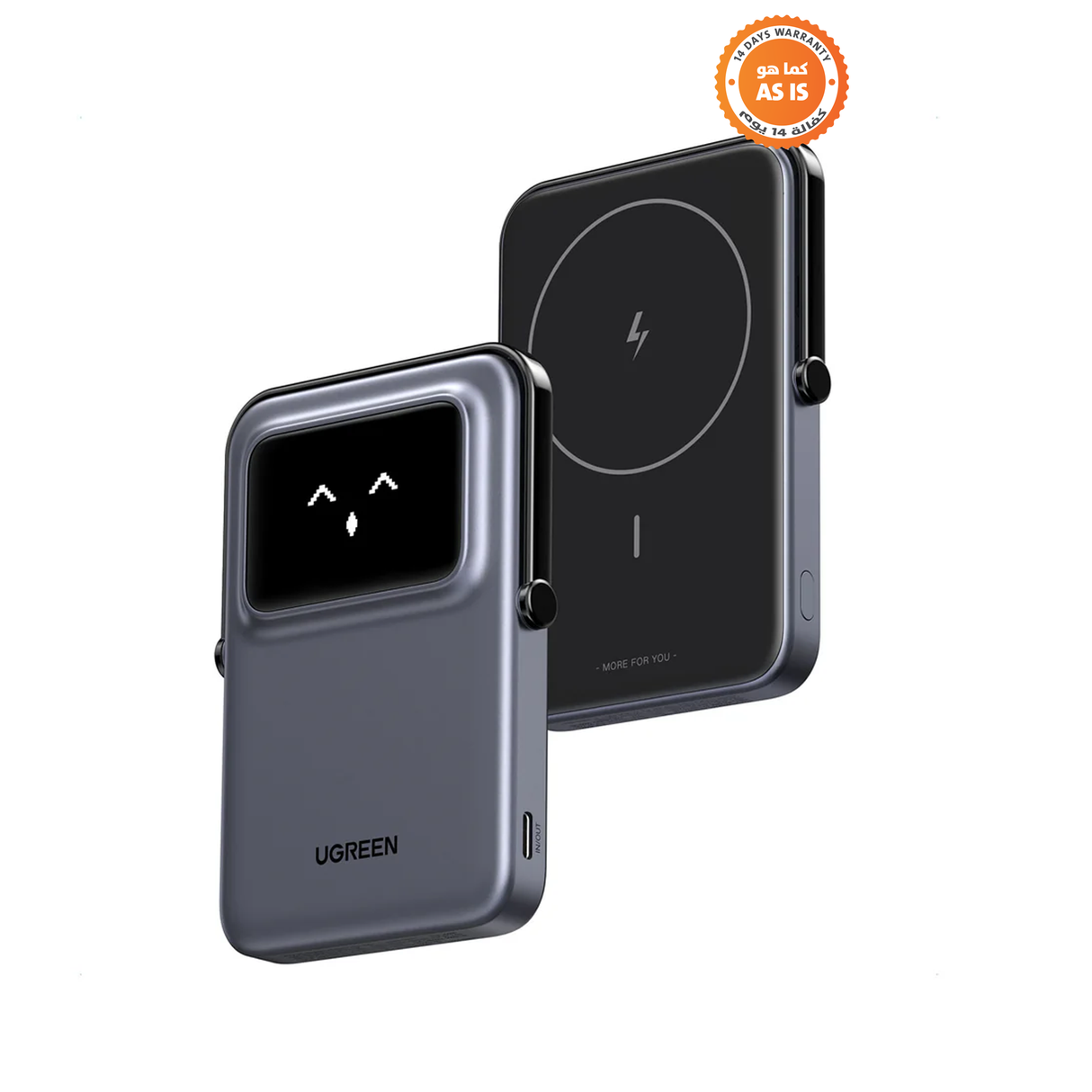 UGREEN 5000mAh Magnetic Wireless Power Bank - ASIS