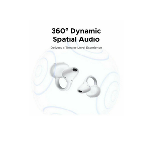 UGREEN Clipbuds Pro Open-Ear Wireless ANC Earbuds - White