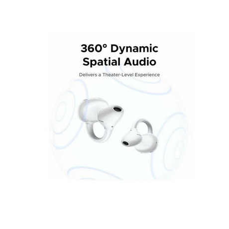 UGREEN Clipbuds Pro Open-Ear Wireless ANC Earbuds - White