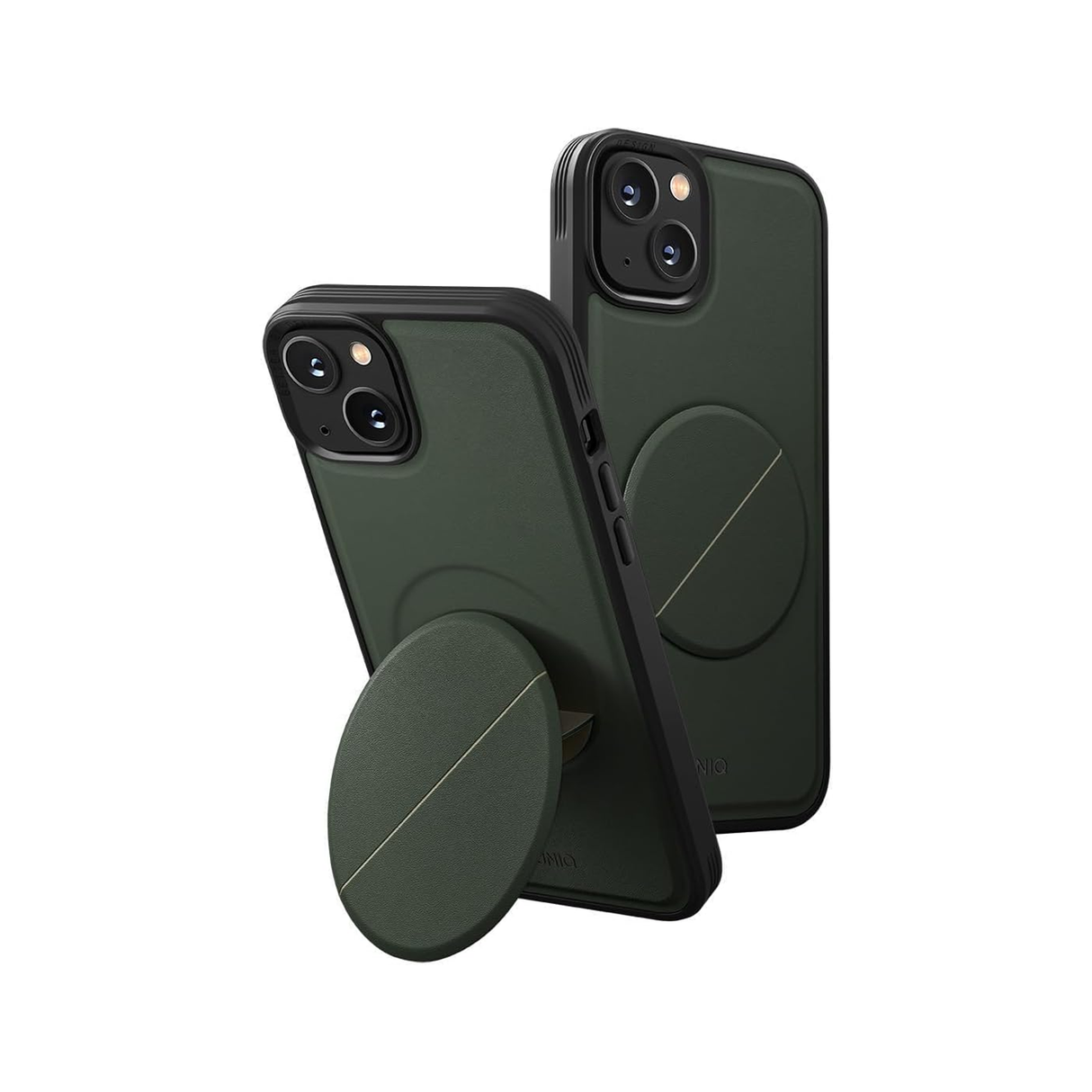 يونيك نوڤو كفر متوافق مع هاتف ايفون 14 بلس – أخضر داكن