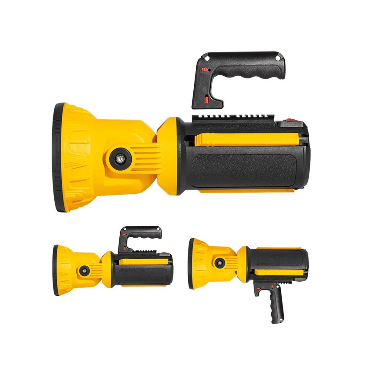 Ultra-Bright Multifunctional Tripod Flashlight Torch with USB Charging - Searchlight for Outdoor and Camping