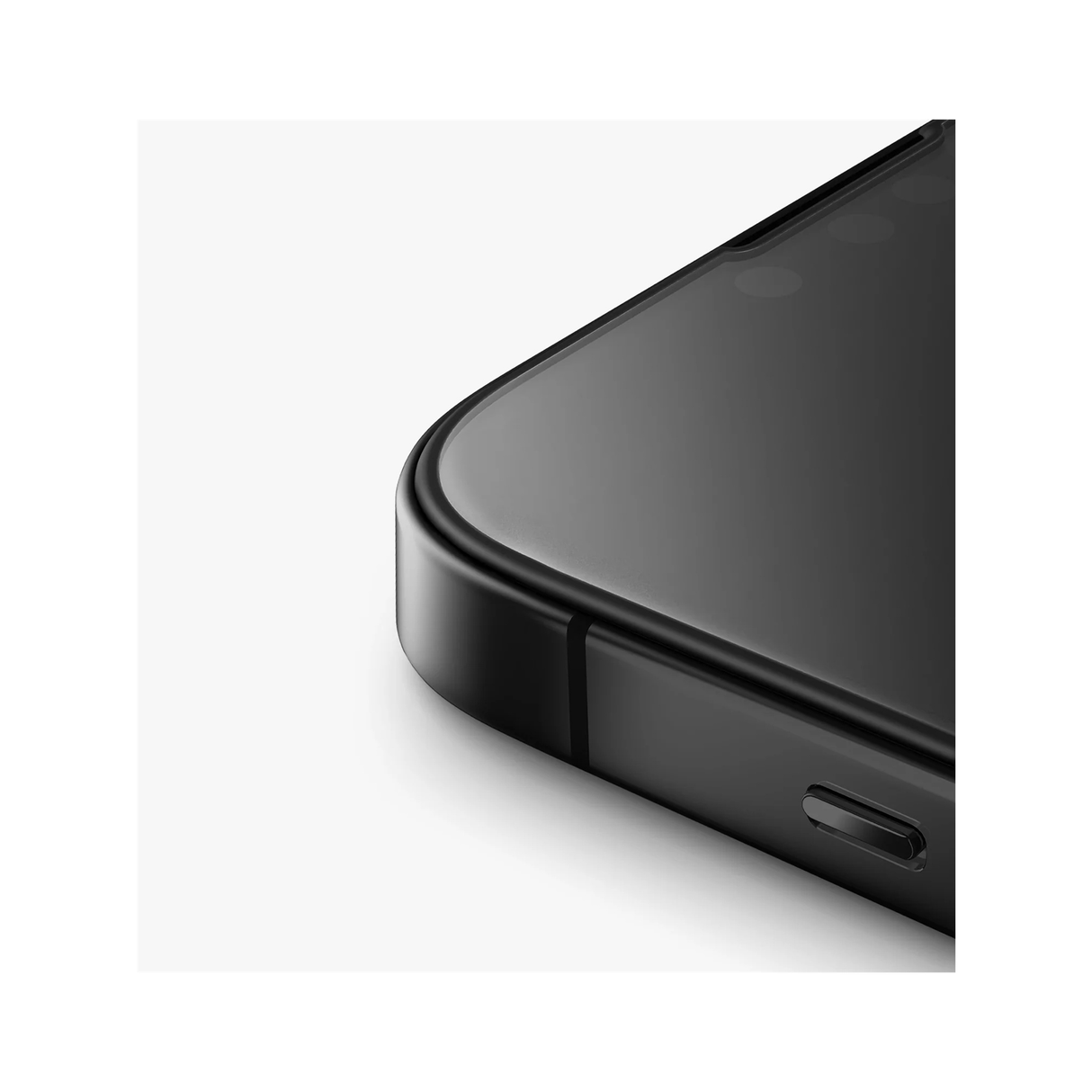 يونيك أوبتيكس واقي شاشة زجاجي شفاف لهواتف ايفون 14 / 13 / 13 برو و 16 اي