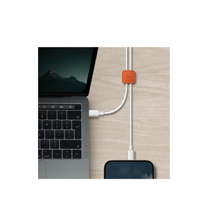Uniq Pod Adhesive Cable Organizer 8 in 1 Pack - Chalk Grey - ASIS