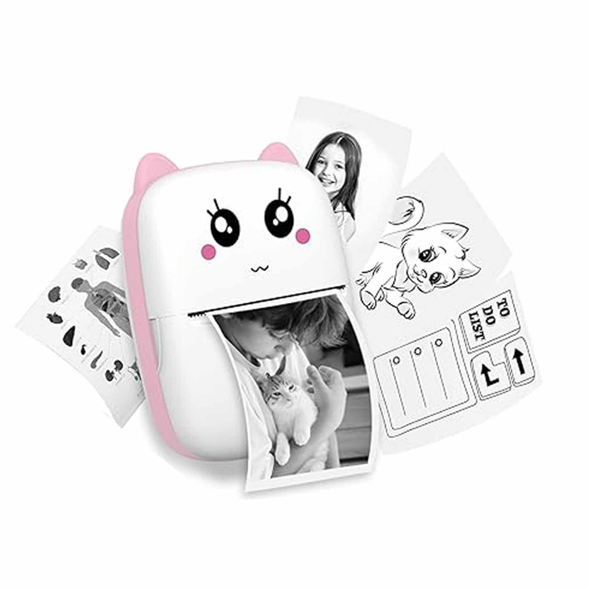 Thermal Printer for Kids - Pink
