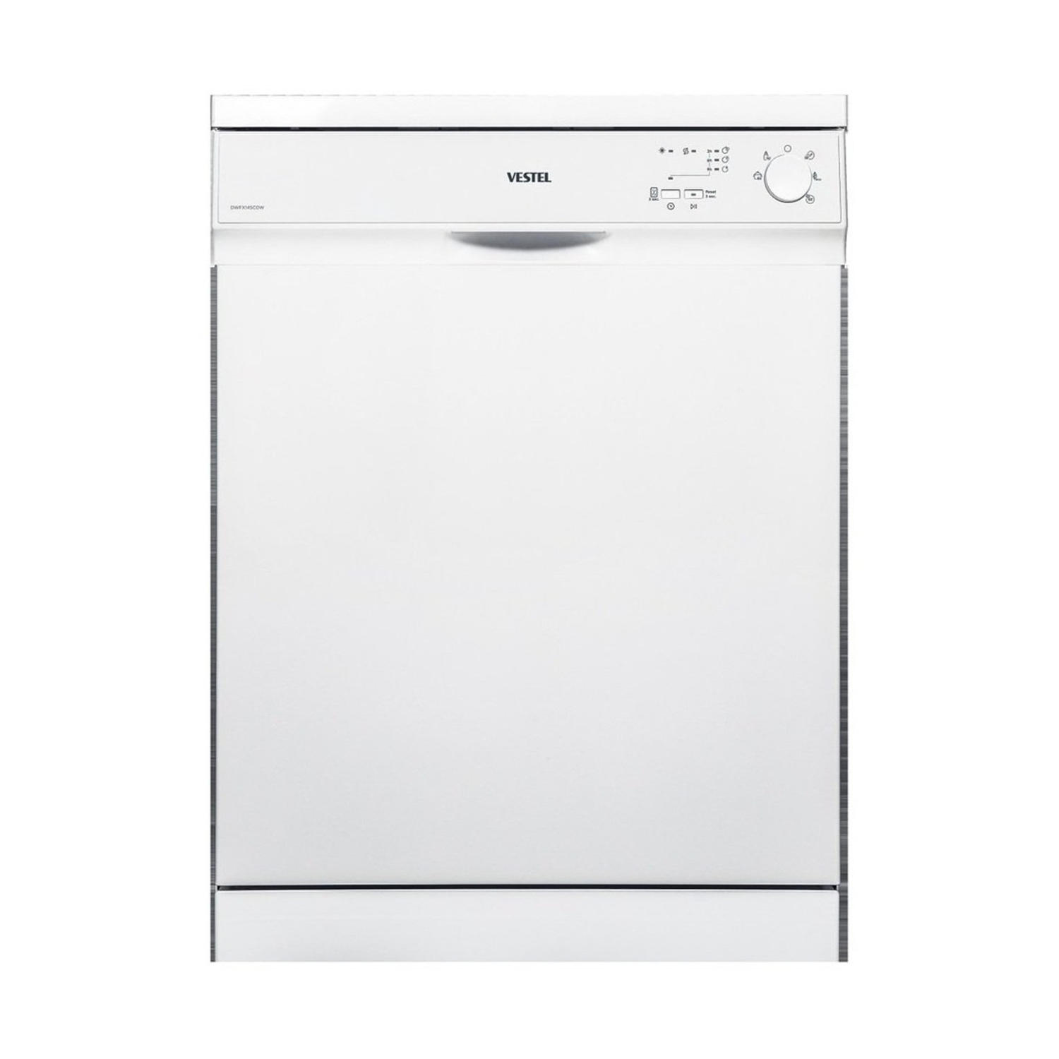 Vestel Dishwasher 12 Place Setting - 5 Programs - White - Zayoom