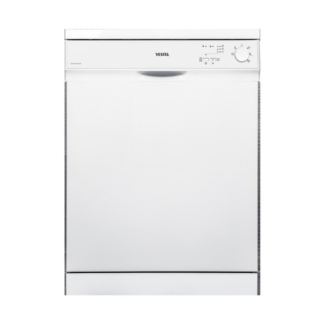 Vestel Dishwasher 12 Place Setting - 5 Programs - White - Zayoom