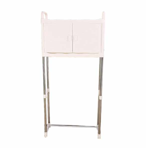 Versatile Multi-Purpose Washing Machine Storage Rack for Laundry Room and Bathroom