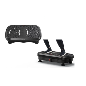 Black Bull Vibration Plate Exercise Machine Carbon Fibre Vibration Plate