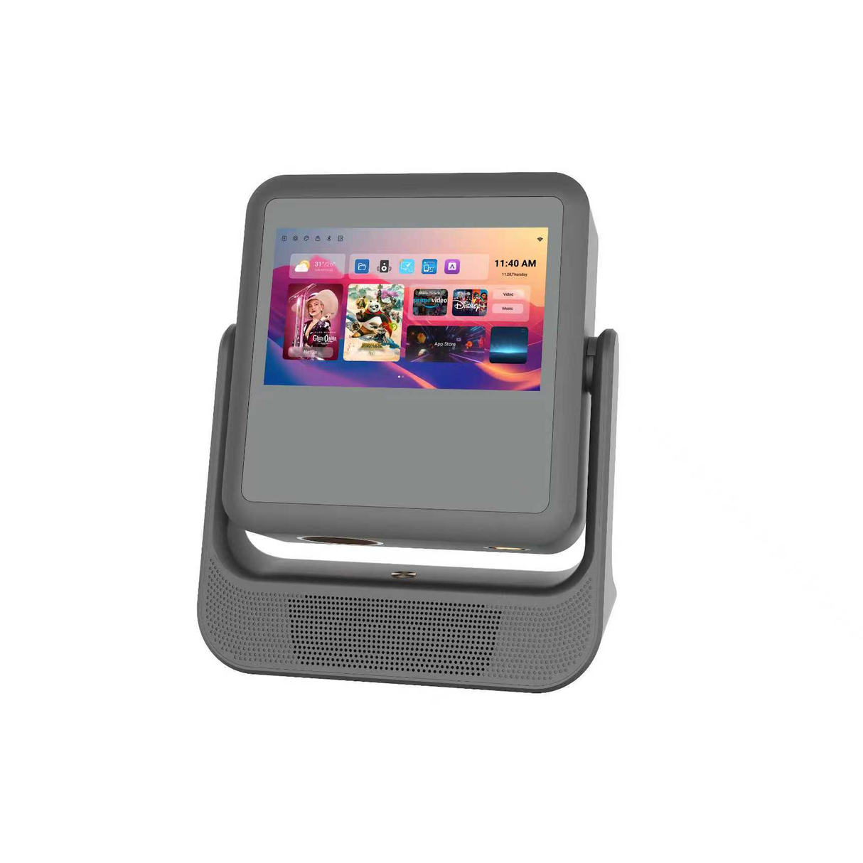 Volto Touch Screen Projector - Gray