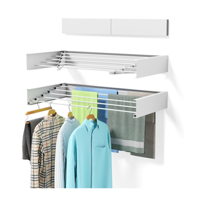 رف ملابس / مناشف يُثبت على الحائط