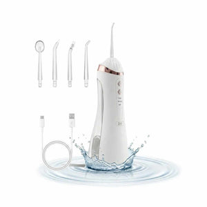 Water Flosser for Teeth Cordless Dental Oral Irrigator Find Your Beauty - White