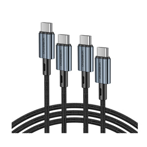 Choetech - USB-C to USB-C PD60W Cable 1.2 M - black - Zayoom