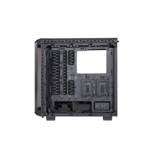 XPG BATTLECRUISER Super ATX Mid Tower Gaming PC Case - Black (4 ARGB Fans Included)