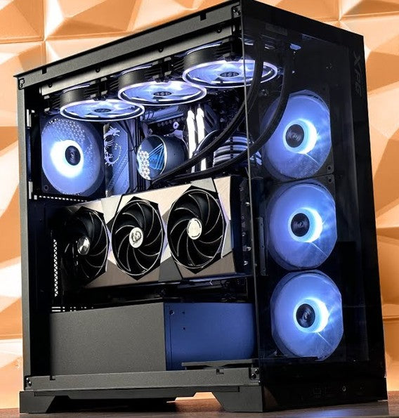 XPG INVADER X Mid-Tower PC Chassis - Black - Zayoom