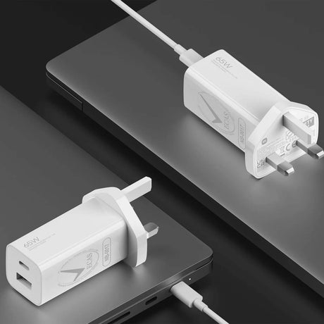 Xiaomi 65W GaN Charger- Type-A +Type-C - White