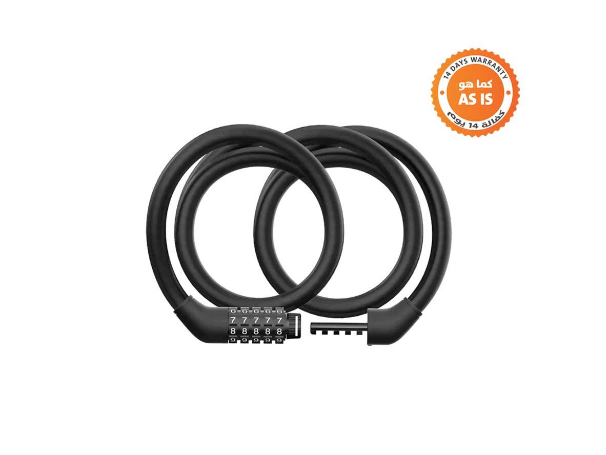 Xiaomi Electric Scooter Cable Lock Black (AS-IS) - Main Image