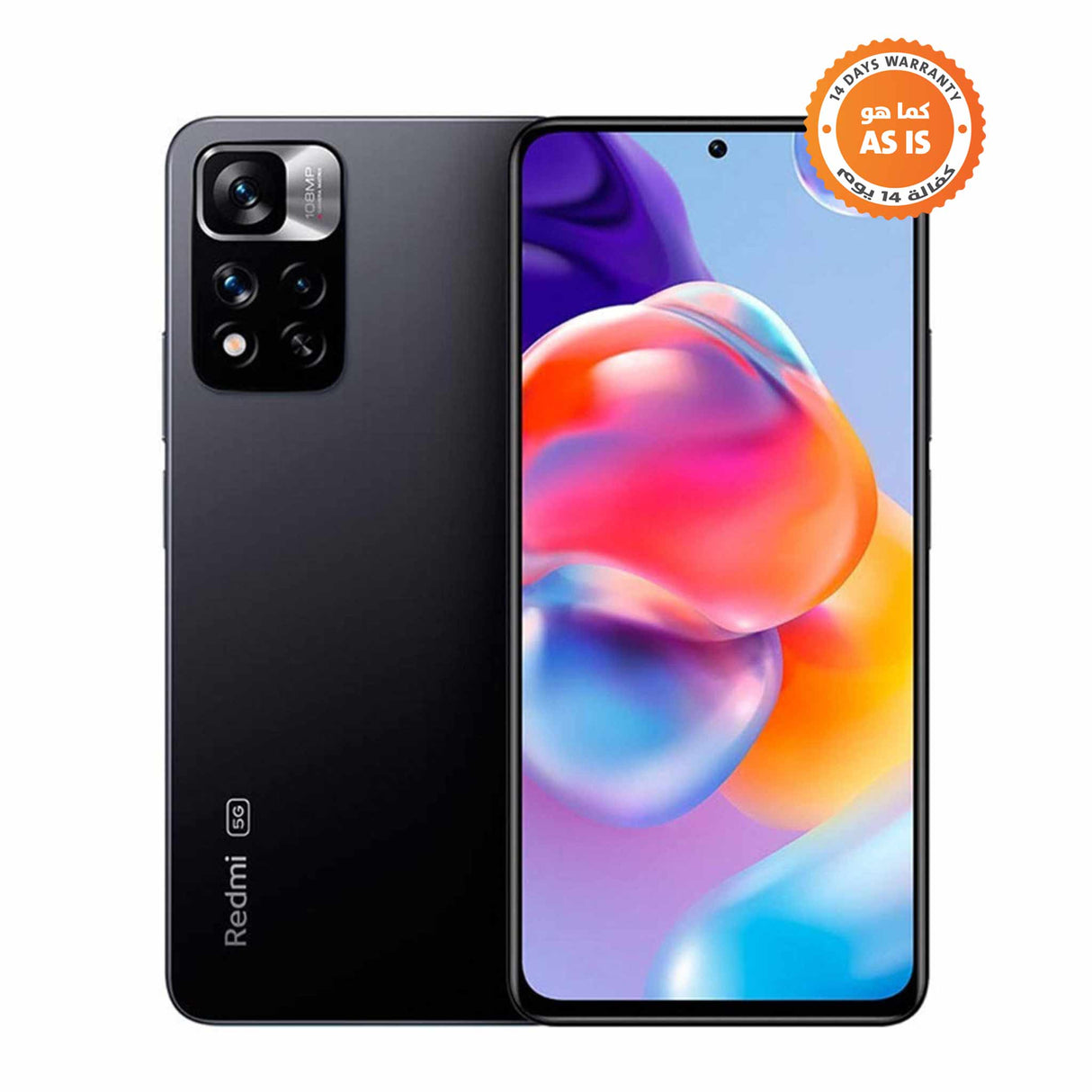 شاومي ريدمي نوت 11 برو+ - 5G - 8 جيجا رام - 256 جيجا روم - موبايل - رمادي جرافيت - كما هو