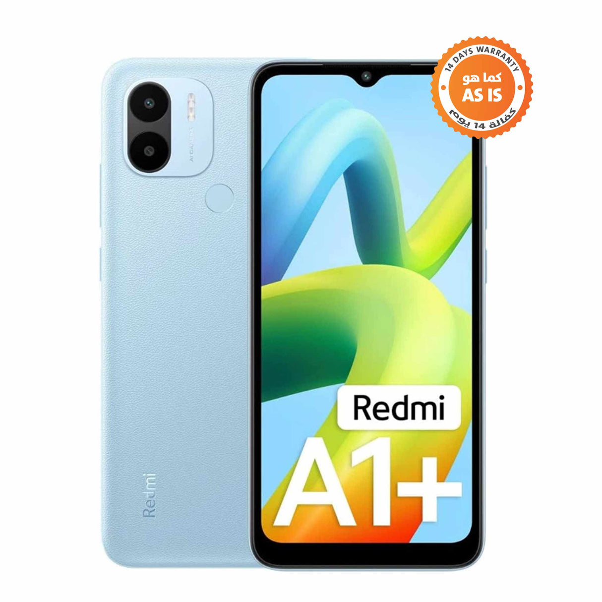 شاومي ريدمي A1+ - 2 جيجا رام - 32 جيجا روم - موبايل - أزرق فاتح - كماهو
