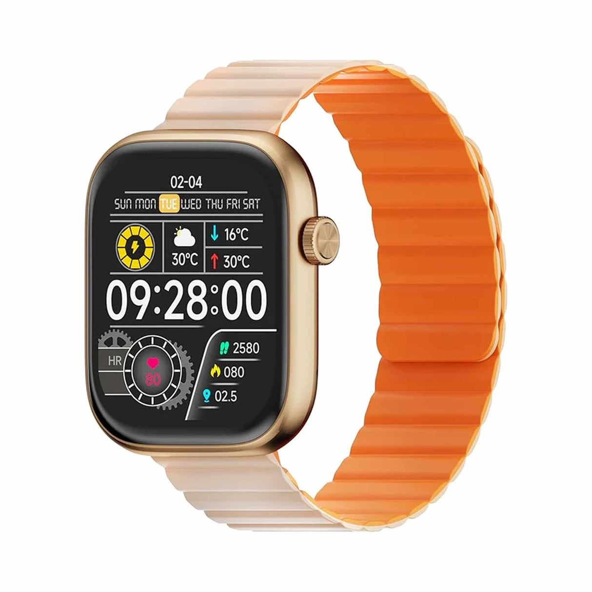 إيميكي فريم لايت اس تي2 سمارت واتش- بينك جولد