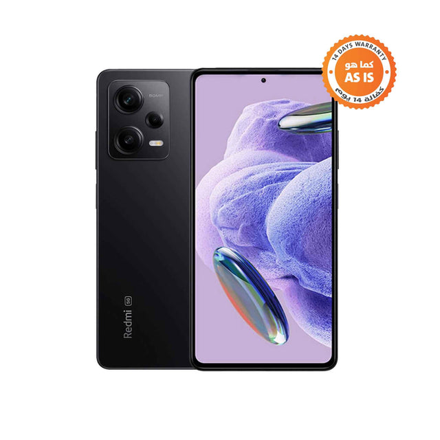 Xiaomi Redmi Note 12 Pro - 5G - 8GB RAM - 256GB ROM - Mobile Phone - Midnight Black (AS-IS) Open Box - Zayoom