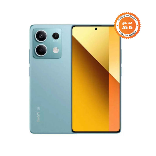 Xiaomi Redmi Note 13 - 5G - 8GB RAM - 256GB ROM - Mobile Phone - Ocean Teal (AS-IS) Open Box