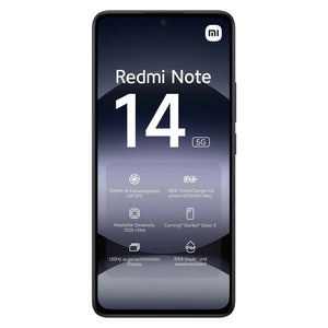Xiaomi Redmi Note 14 - 5G - 8G RAM - 256G ROM - Mobile Phone - Midnight Black - Zayoom