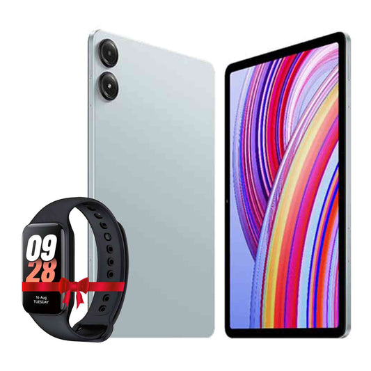 Xiaomi Redmi Pad Pro 5G - 8G RAM - 256G ROM - Mint Green + Xiaomi Smart Band 8 Active - Black